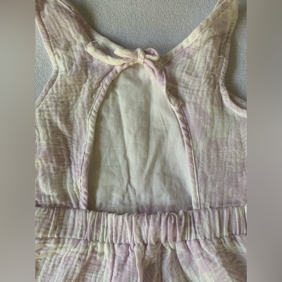 CARTERS NWT sz 7 LAVENDER TROPICAL SUNDRESS - Picture 6 of 9